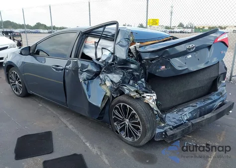 2015 Toyota Corolla S Plus из США, поврежденный, VIN 2T1BURHE7FC462068